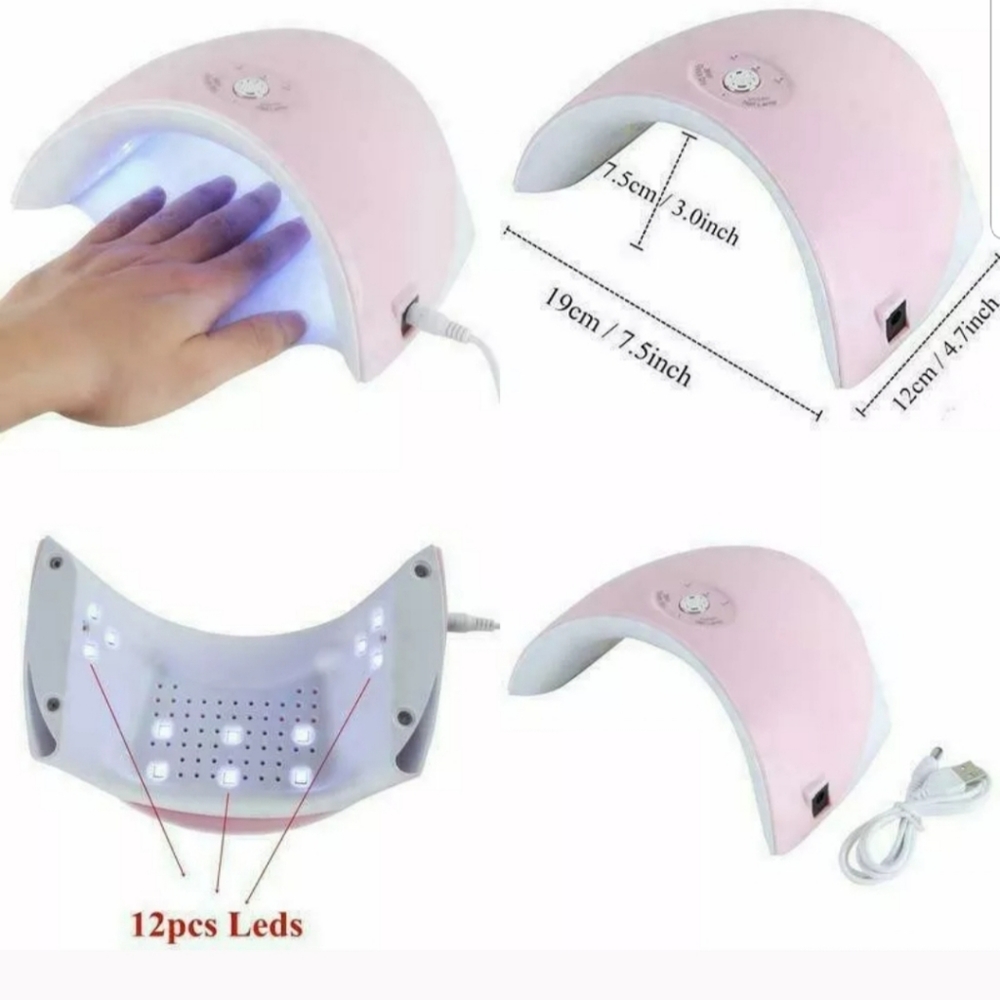 New 36/30 W UV LED LAMP NAIL DRYER FOR ALL GELS